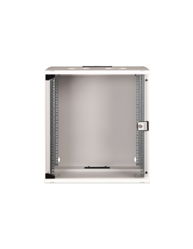 Szafa Sieciowa Wisząca 19" 12U, Soho Pro 595 X 540 X 400 Mm, Drzwi Szyba, Szary, Niezłożona, 60Kg