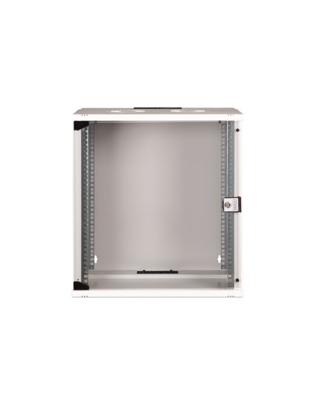 Szafa Sieciowa Wisząca 19" 12U, Soho Pro 595 X 540 X 400 Mm, Drzwi Szyba, Szary, Niezłożona, 60Kg
