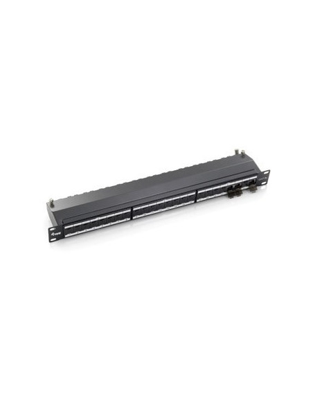 Wyposaż 19-Calowy Panel Krosowy 24Xrj45 Cat6A Ftp 1U 500Mhz Ral7035