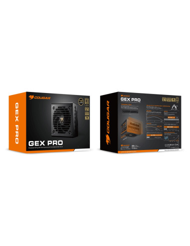 Cougar Zasilacz Gex Pro 850W Atx3.1 / 80 Plus Gold / Modułowy