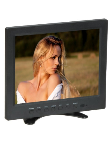 Monitor Vga, Hdmi, Audio, 1Xvideo, Usb, Pilot Tft-10/Cctv-V2 10"