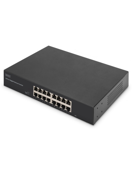 Switch Niezarządzalny 19" Rack Gigabit 16X10/100/1000Mbps