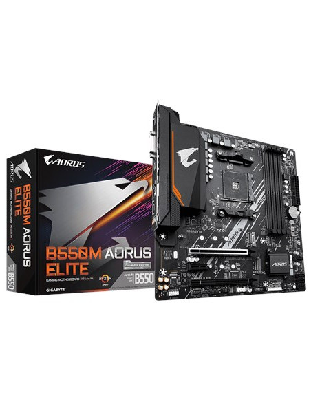 Płyta Główna Gigabyte B550M Aorus Elite Socket Am4 Micro Atx Amd B550