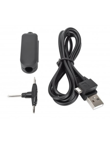 Aktywny Kabel Światłowodowy Manhattan High Speed Z Odłączanym Złączem 4K@60Hz Uhd, Hdmi Męski Na Micro Hdmi Męski (Typ D) I Odłą