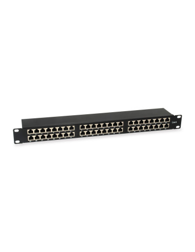 Wyposaż 19-Calowy Panel Krosowy 48Xrj45 Cat6 Ftp 1U 250Mhz Ral9005