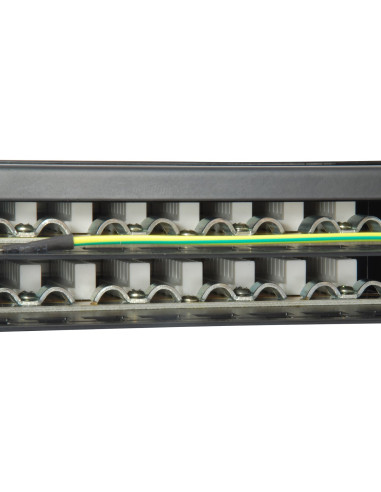 Wyposaż 19-Calowy Panel Krosowy 48Xrj45 Cat6 Ftp 1U 250Mhz Ral9005