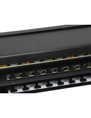 Wyposaż 19-Calowy Panel Krosowy 48Xrj45 Cat6 Ftp 1U 250Mhz Ral9005