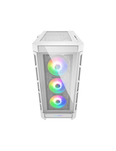 Obudowa Cougar Gaming Duoface Pro Rgb - Midi Tower - Pc - Biały - Atx - Eatx - Micro Atx - Mini-Itx - Ssi Ceb - Metal - Szkło Ha
