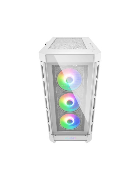 Obudowa Cougar Gaming Duoface Pro Rgb - Midi Tower - Pc - Biały - Atx - Eatx - Micro Atx - Mini-Itx - Ssi Ceb - Metal - Szkło Ha