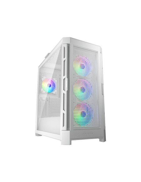 Obudowa Cougar Gaming Duoface Pro Rgb - Midi Tower - Pc - Biały - Atx - Eatx - Micro Atx - Mini-Itx - Ssi Ceb - Metal - Szkło Ha