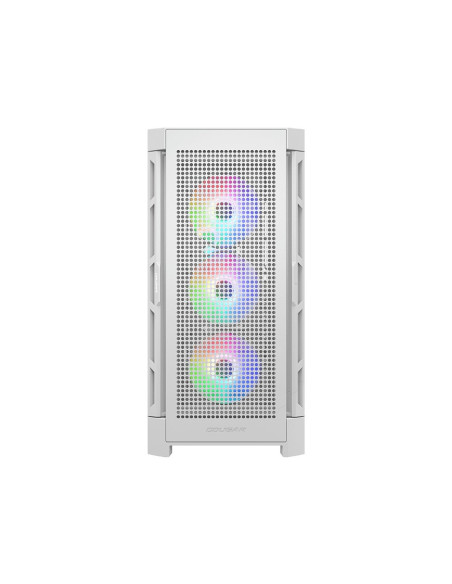 Obudowa Cougar Gaming Duoface Pro Rgb - Midi Tower - Pc - Biały - Atx - Eatx - Micro Atx - Mini-Itx - Ssi Ceb - Metal - Szkło Ha