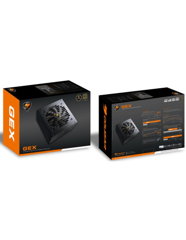 Zasilacz Cougar Gex 750W Atx3.0 / 80 Plus Gold / Modułowy