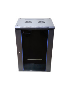 Extralink Szafa Rack 15U 600X600 Czarna Montowana Na Ścianie 2