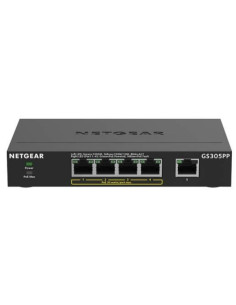 Switch Netgear Gs305Pp-300Eus 5P Poe 120W (Poe+: 4P) Unmanaged Gigabit 2