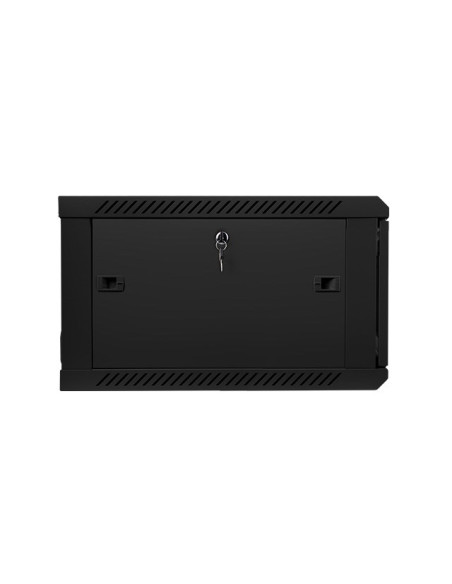 Lanberg Szafa Instalacyjna Wisząca 19'' 6U 600X600Mm Czarna (Drzwi Szklane)