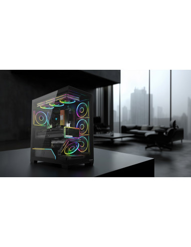Modecom Obudowa Volcano Stellar Plus Argb Midi 5F Black