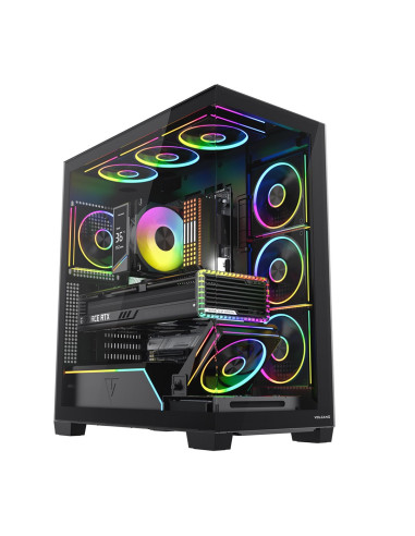 Modecom Obudowa Volcano Stellar Plus Argb Midi 5F Black