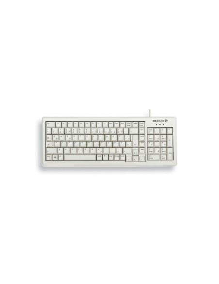 Klawiatura Cherry Tas G84-5200 Przewodowy De-Layout Jasnoszary