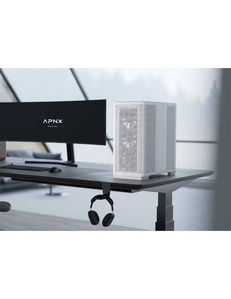 Obudowa Aerocool Geh Midi Apnx C1-R-Wt-V1 Z Microatx/Miniitx