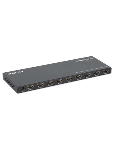 Manhattan 4K60Hz 8-Portowy Rozdzielacz Hdmi Ze Skalowaniem W Dół