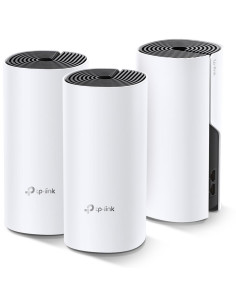 Tp-Link Deco E4 (3-Pack) Dual-Band (2.4 Ghz/5 Ghz) Wi-Fi 5 (802.11Ac) Biały, Szary 2 Wewnętrzne 2