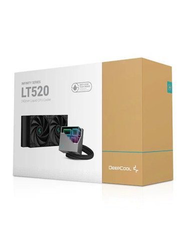 Deepcool Lt520 Procesor Chłodnica Cieczy All-In-One 12 Cm Czarny 1 Szt.