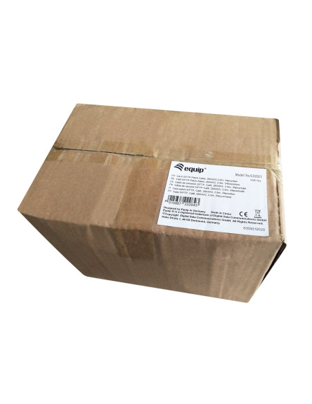 Kabel Krosowy Equip Cat6 34Szt S/Ftp 2Xrj45 2,00M Szary Lszh