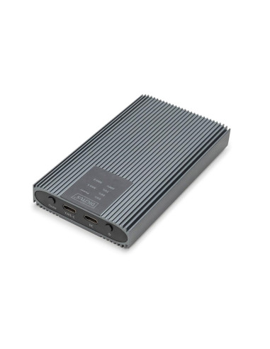 Obudowa/Stacja Klonująca Usb 3.1 Typ C Na Dyski Ssd M.2 Nvme 20 Gbps Aluminiowa, Beznarzędziowa