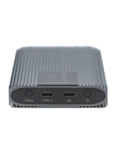 Obudowa/Stacja Klonująca Usb 3.1 Typ C Na Dyski Ssd M.2 Nvme 20 Gbps Aluminiowa, Beznarzędziowa