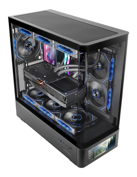 Tacens Mars Mc-Lcdpro 7.2" Ips Lcd Atx- Obudowa