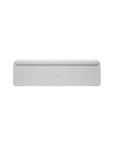 Logitech Mx Keys S Klawiatura Uniwersalne Rf Wireless + Bluetooth Qwertz Niemiecki Aluminium, Biały
