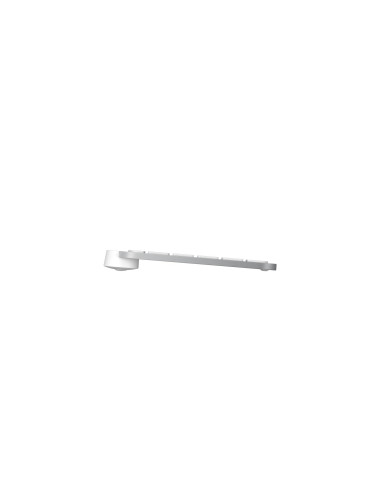 Logitech Mx Keys S Klawiatura Uniwersalne Rf Wireless + Bluetooth Qwertz Niemiecki Aluminium, Biały