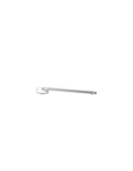 Logitech Mx Keys S Klawiatura Uniwersalne Rf Wireless + Bluetooth Qwertz Niemiecki Aluminium, Biały