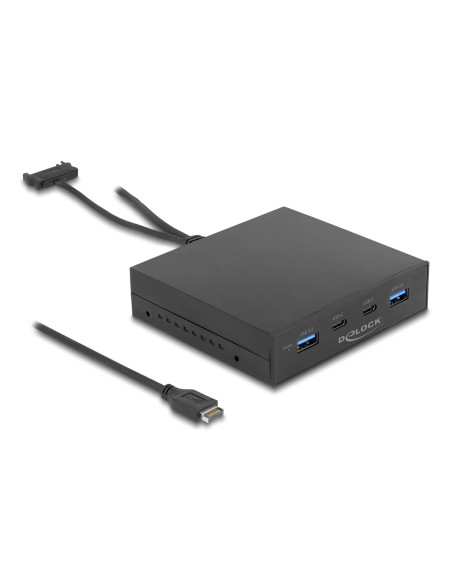 Delock Panel Przedni 3.5 Usb 3.2 Gen 2 Z 2 X Usb-C + 2 X Usb-A