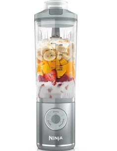 Blender Ninja Blast Max Bc251Eusl | Przenośny | Materiał Słoika Tworzywo Sztuczne | Pojemność Słoika 0,57 L | Kruszenie Lodu | S