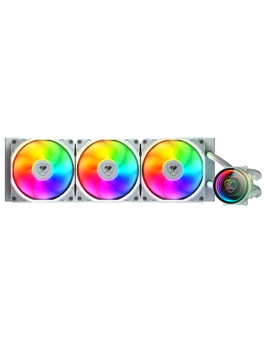 Chłodzenie Cieczą Cougar Diss A Liquido Cougar 3Mpsd360W Poseidon Elite Argb 360 Biały 392X121X27Mm Skt 115X-1200-1700-1366-Am5-