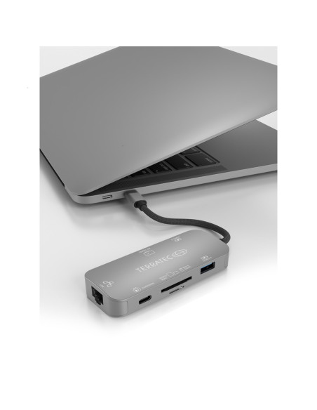 Terratec Connect C8 - Stacja Dokująca - Usb-C - Hdmi - Gige