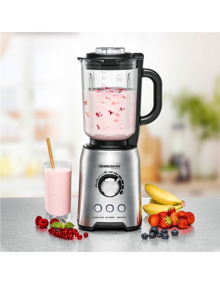 Blender Rommelsbacher Mx1250 1,75 L, 1200 W, Mikser Stołowy Ze Stali Nierdzewnej