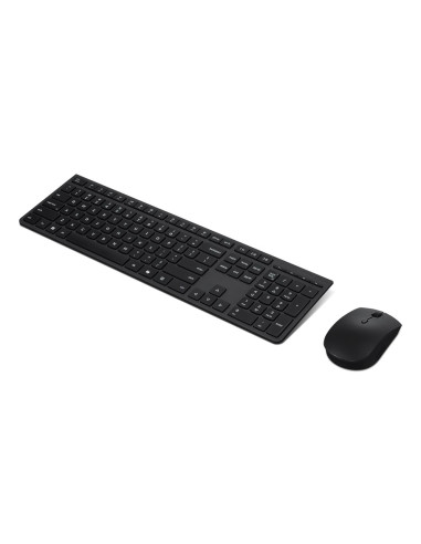 Lenovo Professional Bezprzewodowa Ładowalna Klawiatura I Mysz Combo | Zestaw Klawiatury I Myszy | Bezprzewodowy | Mysz W Zestawi