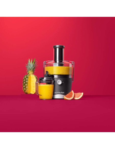 Wyciskarka Nutribullet Nbj100G, Szary, 1,5 L, 0,8 L, Obrotowy, Plastikowy, Stal Nierdzewna, 800 W