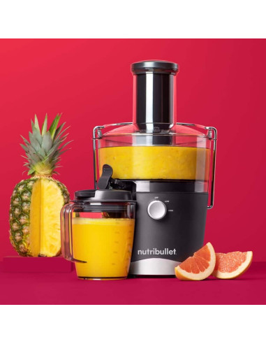 Wyciskarka Nutribullet Nbj100G, Szary, 1,5 L, 0,8 L, Obrotowy, Plastikowy, Stal Nierdzewna, 800 W