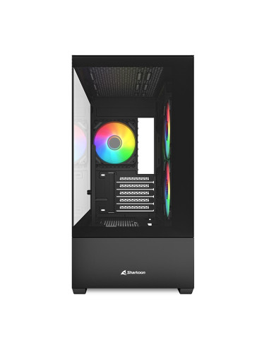 Etui Sharkoon Mk6 Rgb Micro-Atx 1Xglass Czarne
