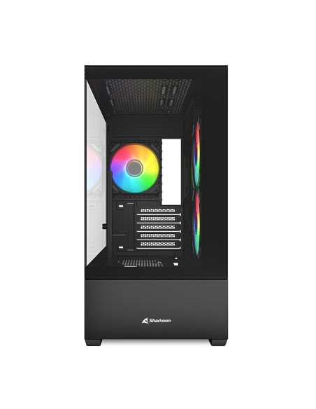 Etui Sharkoon Mk6 Rgb Micro-Atx 1Xglass Czarne