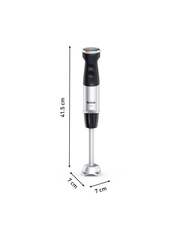 Tefal Quickchef+ Hb67G830 Blender 0,8 L Blender Immersyjny 1000 W Czarny, Stal Nierdzewna