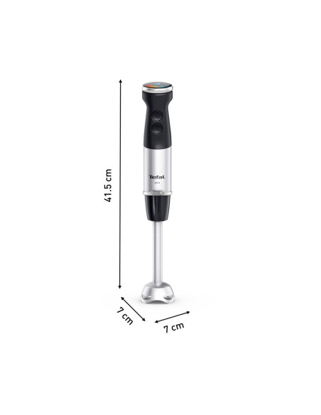 Tefal Quickchef+ Hb67G830 Blender 0,8 L Blender Immersyjny 1000 W Czarny, Stal Nierdzewna