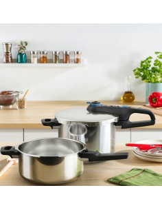 Zestaw Szybkowary Tefal Secure Trendy Pressure 4L + 6L Indukcja P2584301 2