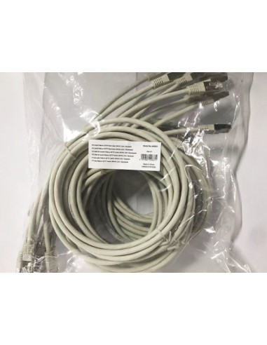 Kabel Krosowy Equip Cat6A 10Szt S/Ftp 2Xrj45 2,00M Szary Platynowy