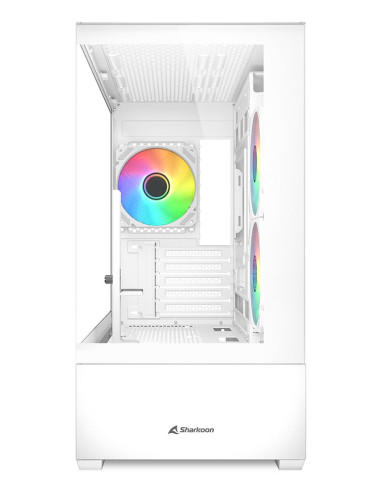 Etui Do Komputera Sharkoon Mk6 Rgb Micro-Atx 1Xglass Białe