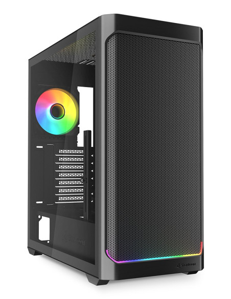 Obudowa Sharkoon Ak4W Rgb Atx Z 1 Szklanym Panelem