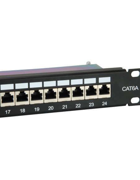Equip Pro - Panel Krosowy - Cat 6A - Rj-45 X 24 - 1U - 48,3 Cm (19")